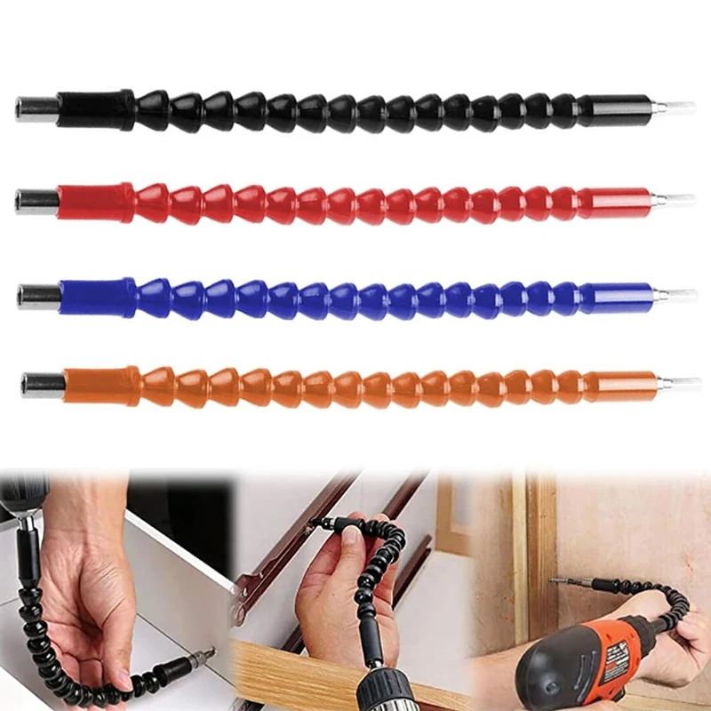 

Screwdriver Flexible Super Bit Bendable Super Bit Flexible, Flex Drill Bit Extension (4Colors)