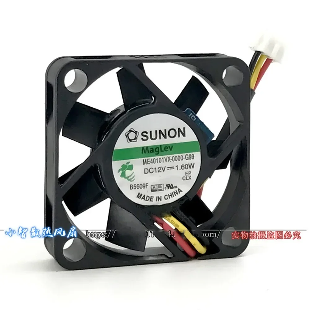 

For Sunon ME40101VX-0000-G99 40mm 4010 40*40*10mm slim DC12V 1.60W mini axial case cooling fan 3-P 8500RPM 9.9CFM