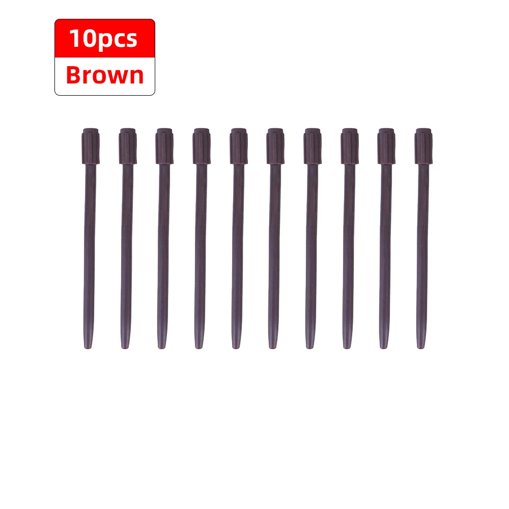 Hirisi 10 stks 73mm Zacht Rubber Vissen Anti Wirwar Mouwen Karpervissen Inline Lood Buis AH013 Vissen Accessoires