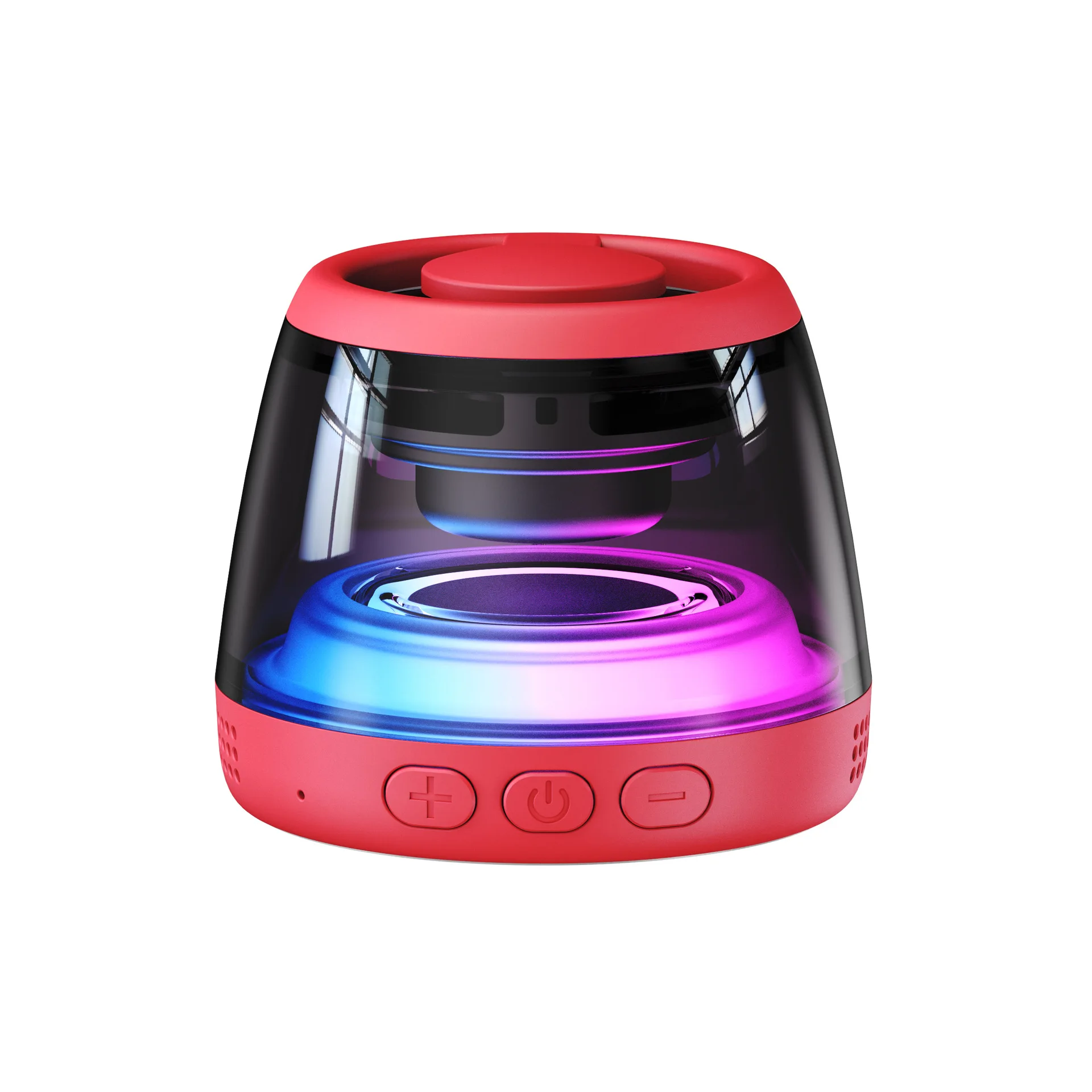 

M2 Magnetic Bluetooth Speaker RGB Mini Portable Speaker Magnetic Phone Holder Ring Wireless Sound Box Bluetooth Speaker Tower