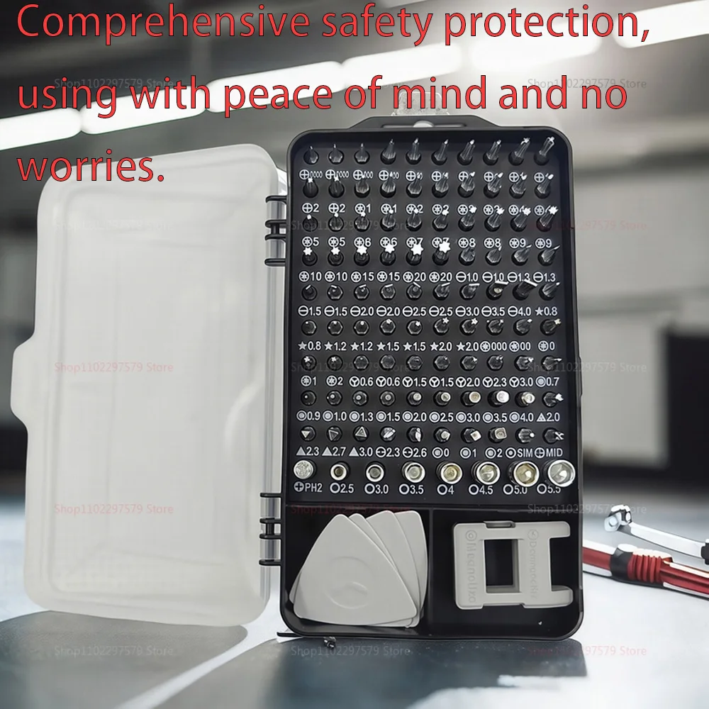 Set Obeng Presisi 115-In-1 Ultimate untuk Kit Alat Profesional Perbaikan MacBook Ponsel Laptop PC Elektronik untuk Setiap Tugas