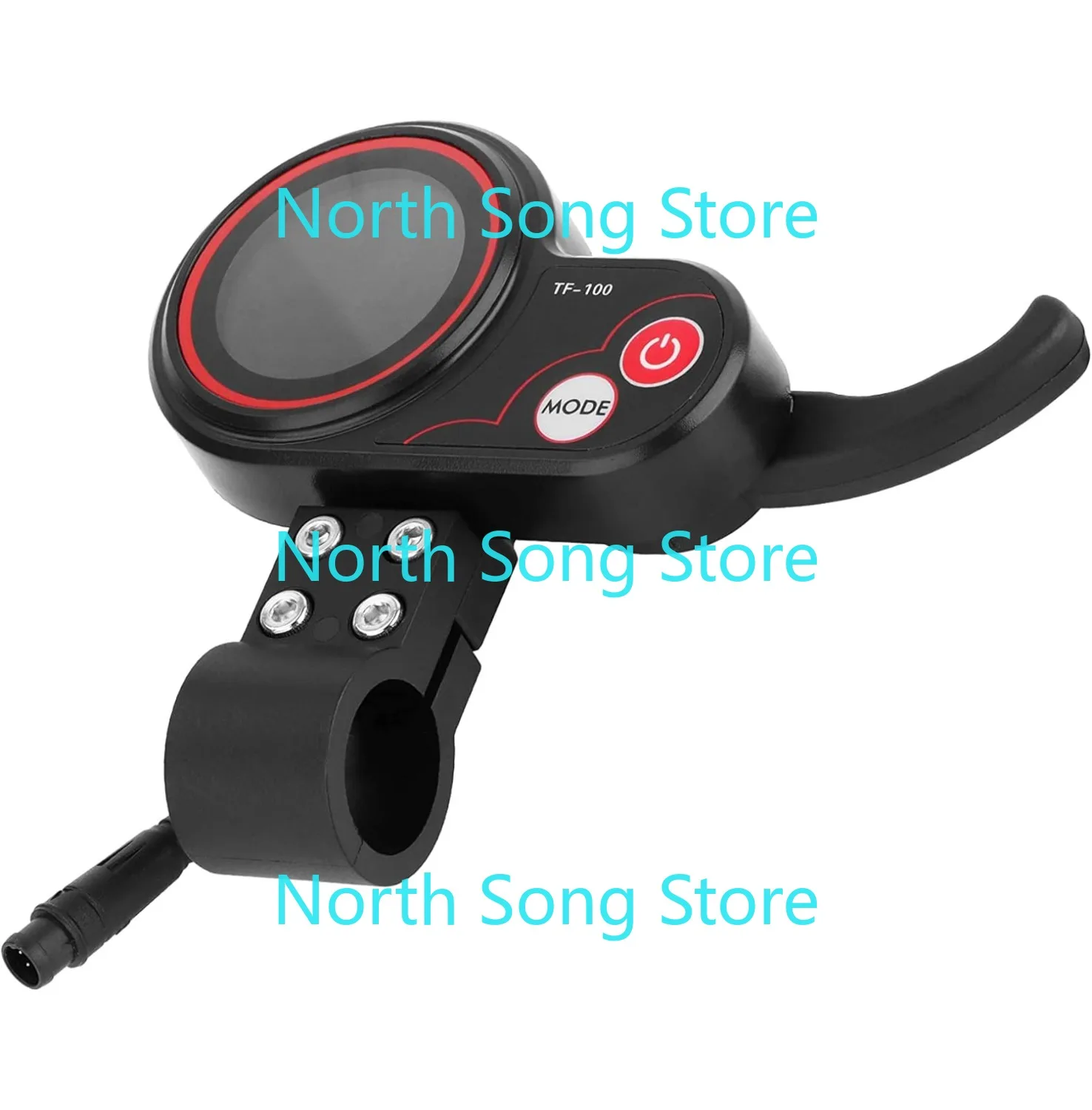 

Electric Thumb Throttle with Display 48V TF-100 Electric Display Panel Compatible with KUGOO M4 Electric Scooter Controller