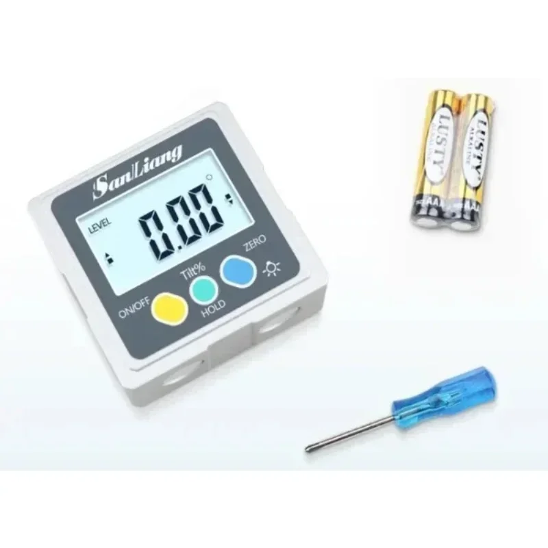 

Japanese high-precision digital inclinometer box, electronic angle ruler, magnetic angle gauge, and level gauge