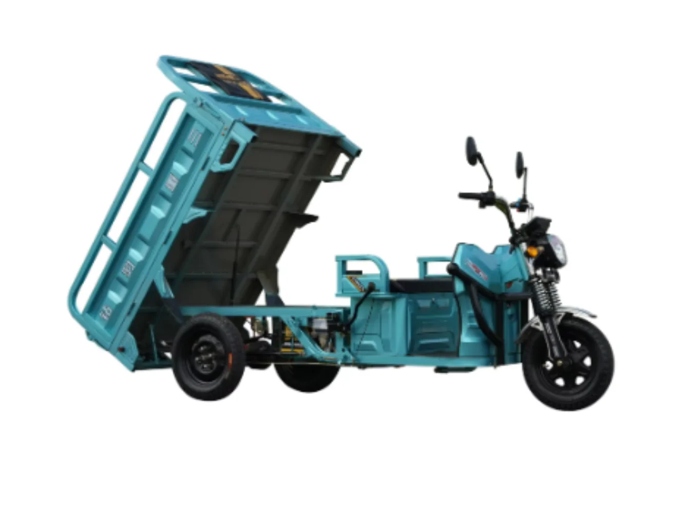 Entry-level, electric tricycle, for cargo use, brushless motor, without automatic unloading, adult electric tricycle, rugged and