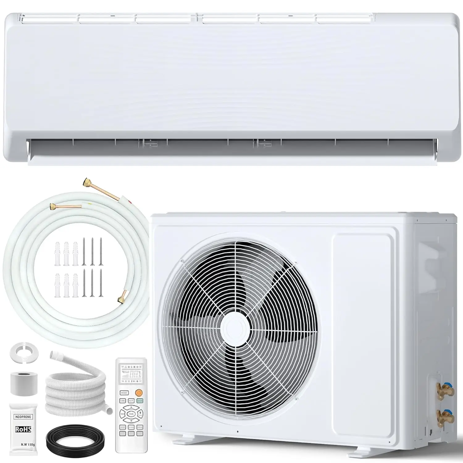 

Мини-сплит-кондиционер и тепловой насос 18000 БТЕ, бесконтактный инвертор переменного/нагрева настенного монтажа 208 В/230 В - 19, по индивидуальному заказу