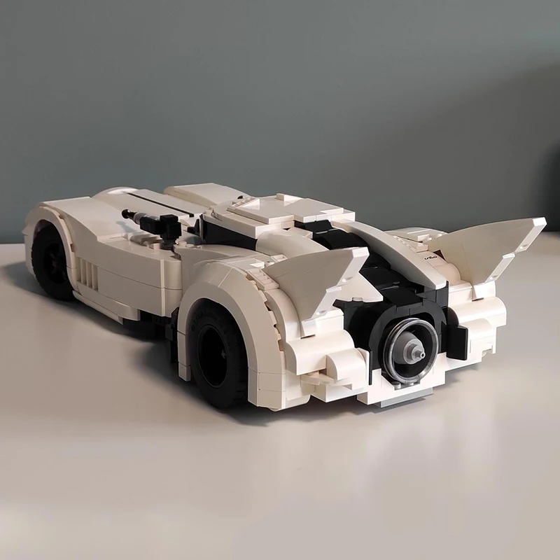 

Настольный конструктор New 87660 Technical Classic Movies Batmobile Kit 10295, спортивный автомобиль, сборка из блоков, игрушка DIY, рождественский подарок для взрослых
