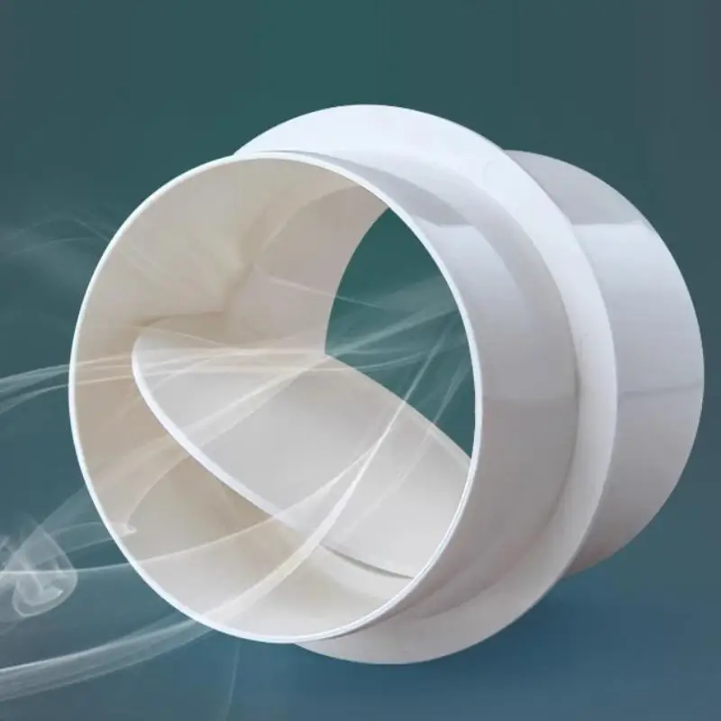 New Draft Blocker Damper Ventilation Check Valve Draught Back Shutter For Inline Ducting Kitchen Home Ventilation Grill