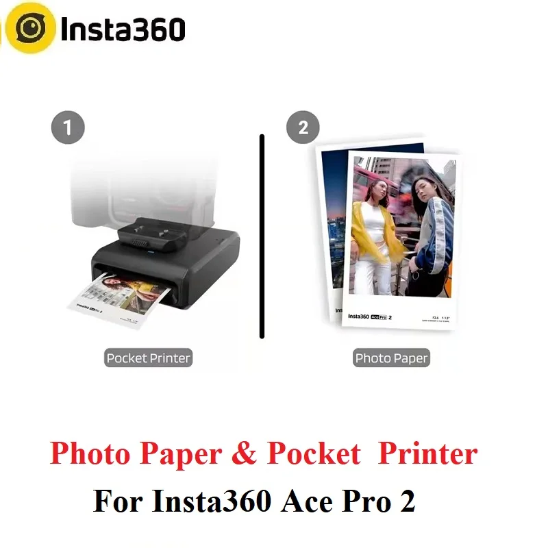 Insta360 Ace Pro 2 ポケットプリンター用フォトペーパーカートリッジ