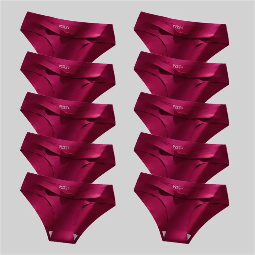 10PCS Wine Red
