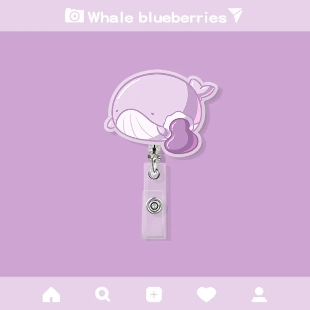 Animal Style Dumplings Animals Badge Reel Dumplings Cat Cartoon Retractable Badge Reel Creative Cartoon Animal