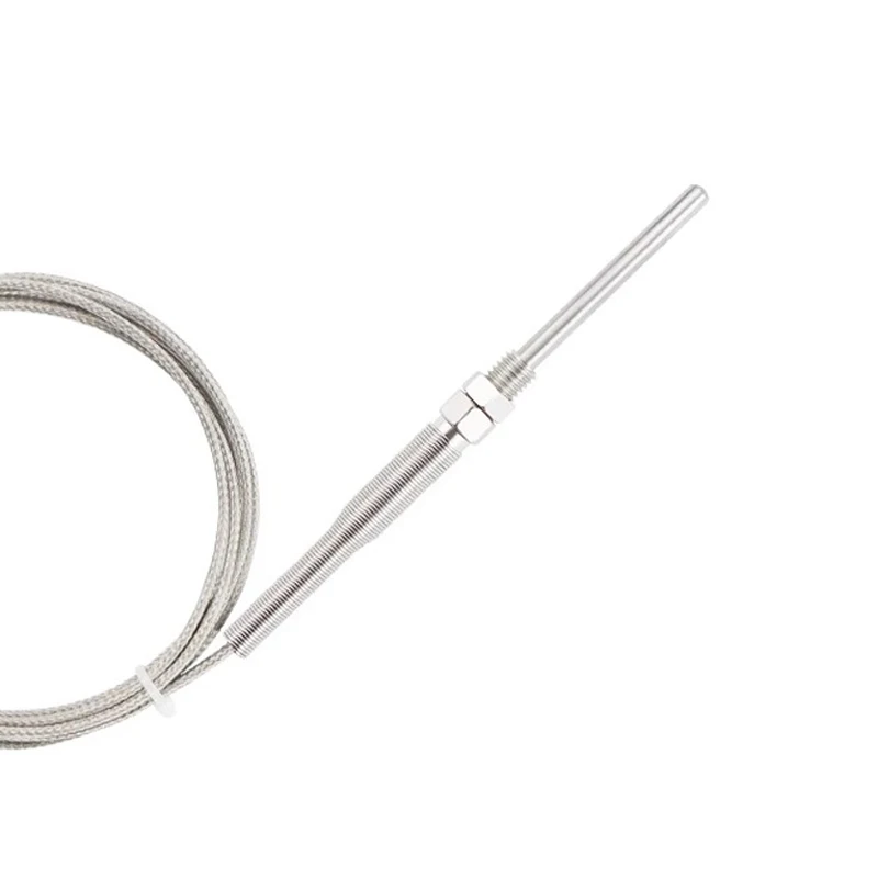 Probe Thermocouple Temperature Sensor Temperature Measuring Wire PT100 Sensing Wire Platinum RTD Thermostat Probe