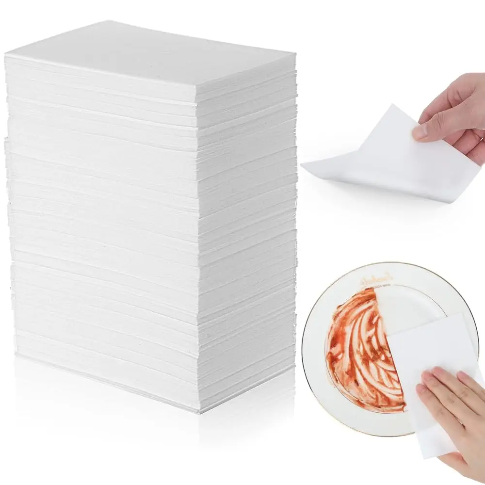 

200 Pack Eraser Sheets Disposable Cleaning Sponge Thin Foam Sponge Nano White Eraser Wipes for Bathroom Kitchen Dish Furnitur