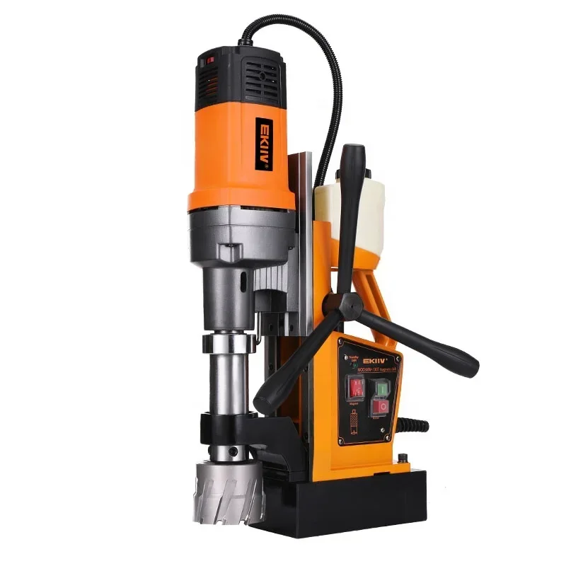 

EKIIV manufacturer NEW Heavy Du ty mag drill 100mm diameter big hole metal Strong adjustable speed Magnetic Core Drill Machine