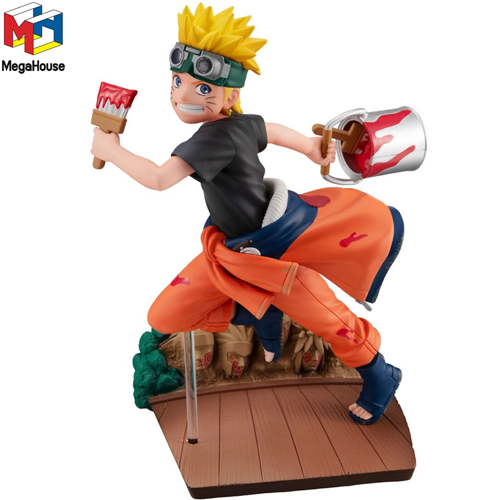 

MEGAHOUSE Naruto G.E.M. Naruto Shippuden Uzumaki Naruto Go! 15cm Collectible Anime Figure Model Toy Gift