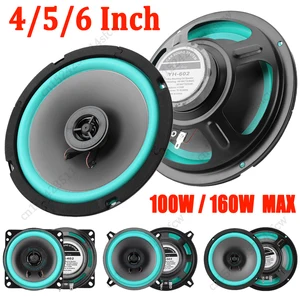 Speaker Mobil 4/5/6 Inci 100W / 160W Max Universal Subwoofer Koaksial Hi Fi Audio Mobil Musik Stereo Frekuensi Jangkauan Penuh Speaker Otomatis 10 penjualan terbaik subwoofer 5 inci - №