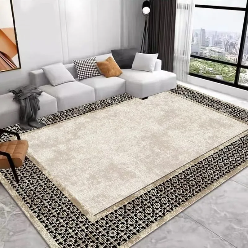 Modern Minimalist Nordic Carpet Light Luxury Sofa Rug for Living Room Bedroom Home Decor Fashionable Design