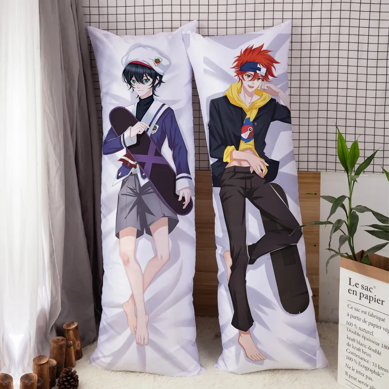 Anime SK8 The Infinity Reki Kyan Snow Dakimakura Pillow Case Hing Body Waifu 2-Side Printed SK∞ Pillowcase Bedding Decor