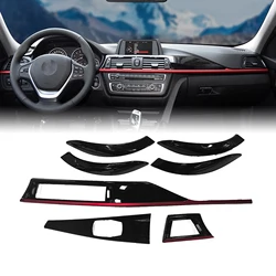 Interior Dashboard Center Console Cover Trim Dash Panel Decoractive For BMW 3 4 Series F30 F31 3GT F34 F32 F36 M Sport 2013-2019