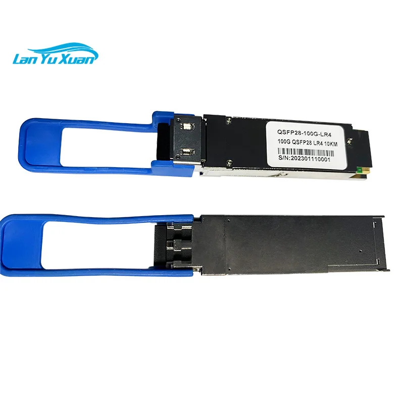 100G 10km QSFP28 Fibre Optic Transceiver Single Mode Dual Fiber SMF LR4 QSFP28 Modules