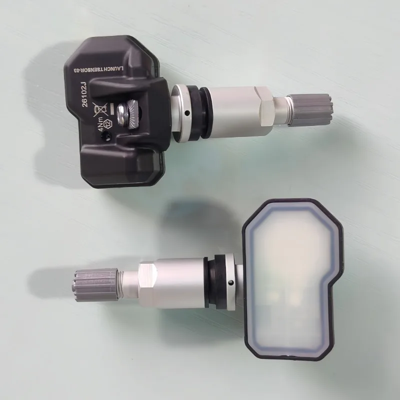 LTR-03 RF Tire Pressure Sensor Dual Frequency Universal Programmable TPMS Metal/Rubber Valve