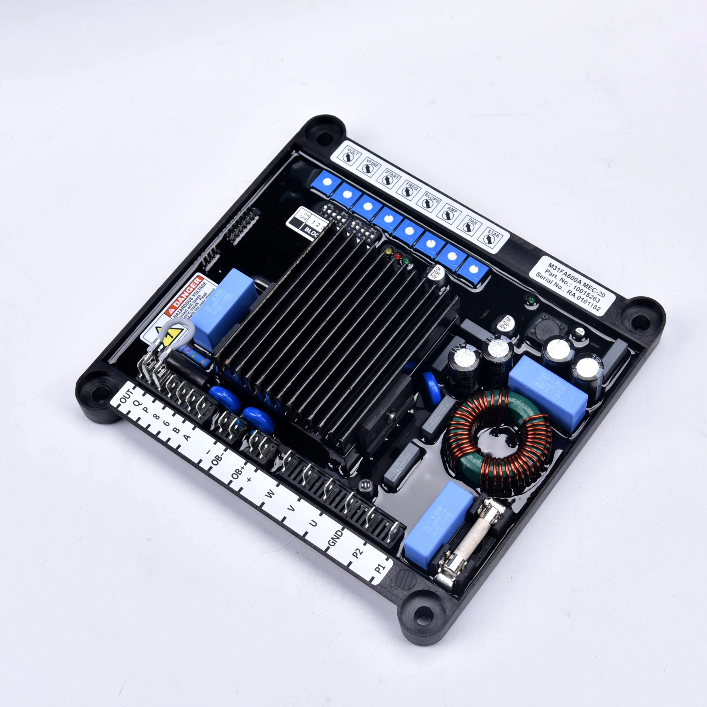 

Marelli Generator AVR M31FA600A Automatic Voltage Regulator MEC-20 AVR Module Power Adjustable Stabilizer