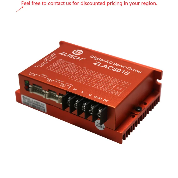 ZLTECH CAN RS485 3 Phase 24V 48V DC 30A 500W Robot Controller Brushless Encoder Motor Servo Amplifier Driver