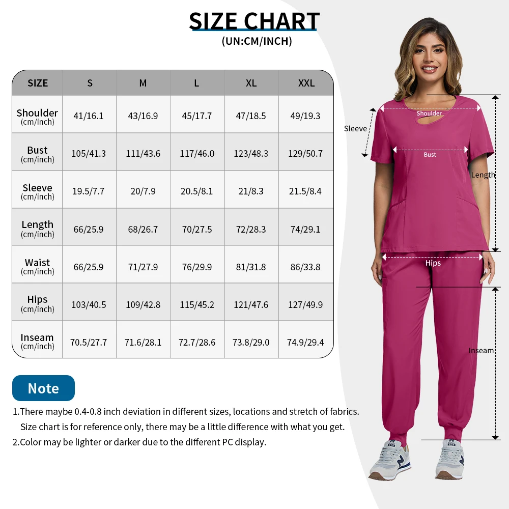 Wholesale Price Jogger Set Operating Room Surgical Workwear Doctor Scrubs Set Medical Uniforms Women Hospital Nurse Accessories