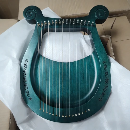 Arpa de madera maciza Lira, 16 cuerdas, curación portátil, práctica para principiantes, arpa de 19/24 cuerdas, instrumentos musicales profesionales para adultos