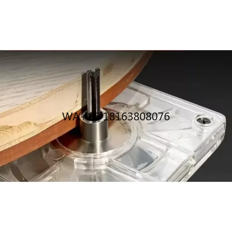 Woodworking Trimming Machine Base Precision Stainless Steel Guide Sleeve Round Guide Plate Engraving Machine Accessories