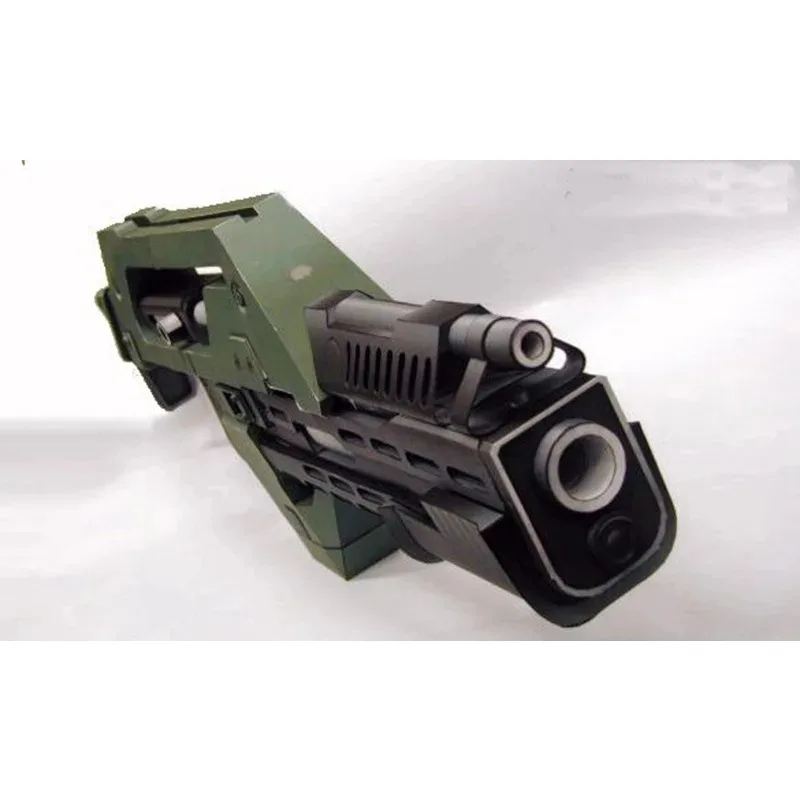 85cm DIY Alien 3 M41 - A M4A1 Pulse Rifle Paper Craft Handmade DIY Geometric Origami Model 3D Paper Card Model Building Set