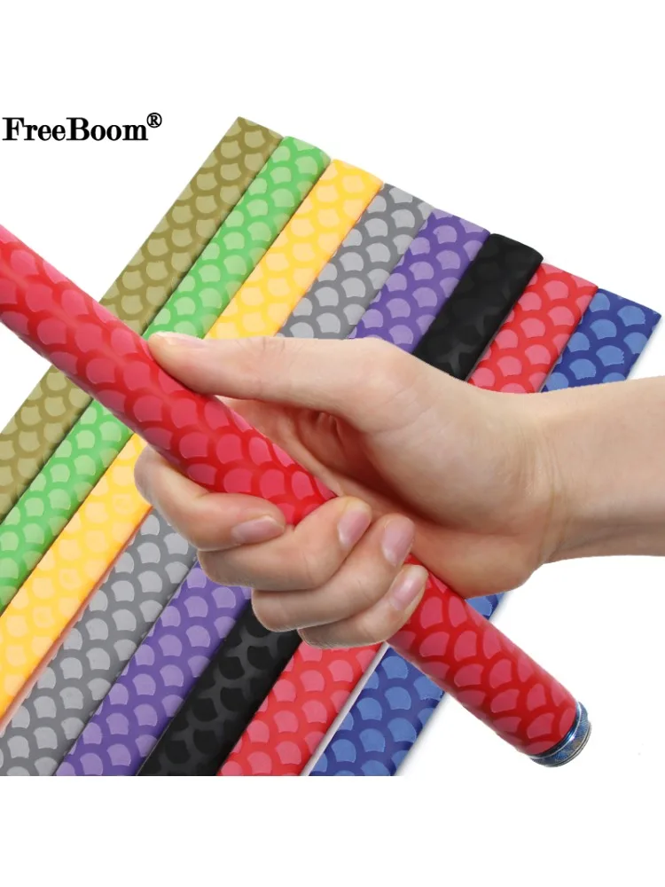 AliExpress 1m Anti-slip Fishing Rod Heat Shrink Tube Wrap Dia 15/18/20/22/25/28/30/35/40/45mm Non Skid Bicycle Handle Bar Grip Cover Case