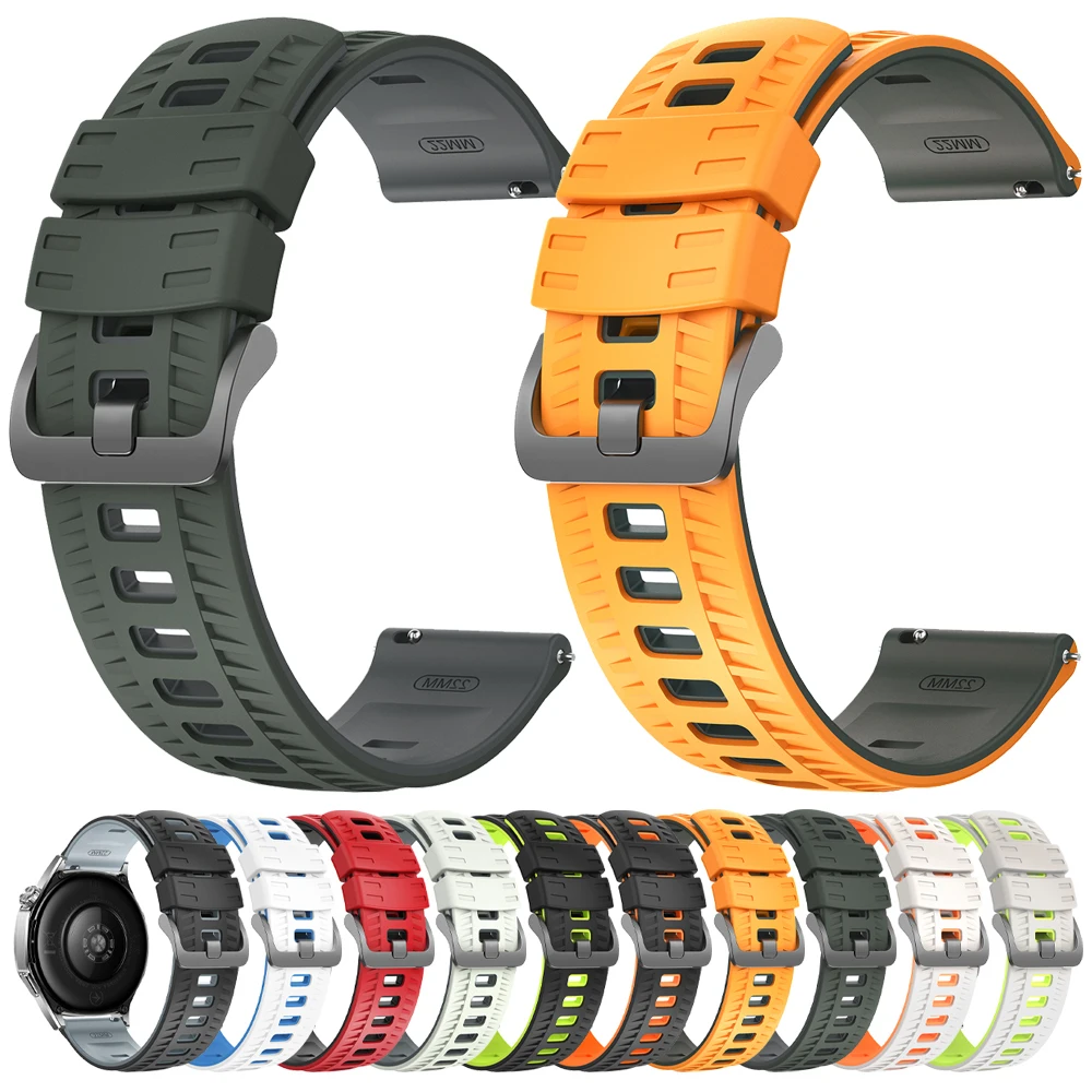 For POLAR Vantage M3 M2 M V3 Smart Watch Bands For POLAR Grit X Pro Titan Sports Replacement Bracelet Correa 22mm Silicone Strap