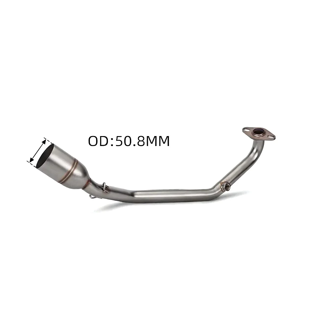 Auspuffsysteme für Honda PCX 150 160 2021-2023 Motorrad-Auspuffkrümmer Mittelrohr Schalldämpfer Auspuffrohre – Detail 2