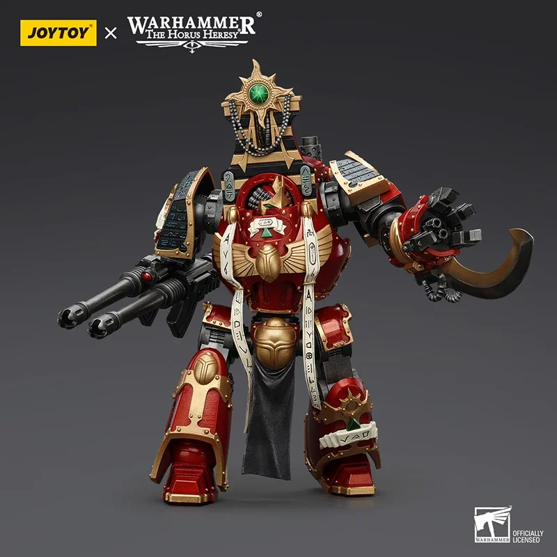 JOYTOY Warhammer The Horus Heresy Action Figures 1/18 مقياس ألف أبناء المحاكم-Osiron Dreadnought نموذج عسكري ألعاب هدية