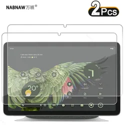 2 Pieces HD Scratch Proof Screen Protector Tempered Glass For Google Pixel Tablet 10.95 Inch 2023 Oleophobic Coating Film