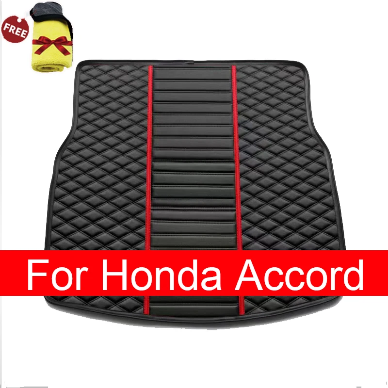 Car trunk mat for Honda Accord Eighth generation 2008 2009 2010 2011 2012 2013 cargo liner carpet interior accessories cover