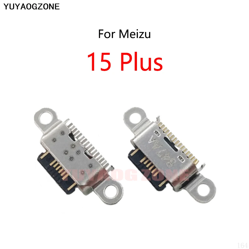 

2PCS/Lot For Meizu 15 Plus USB Charging Dock Charge Socket Port Jack Plug Connector