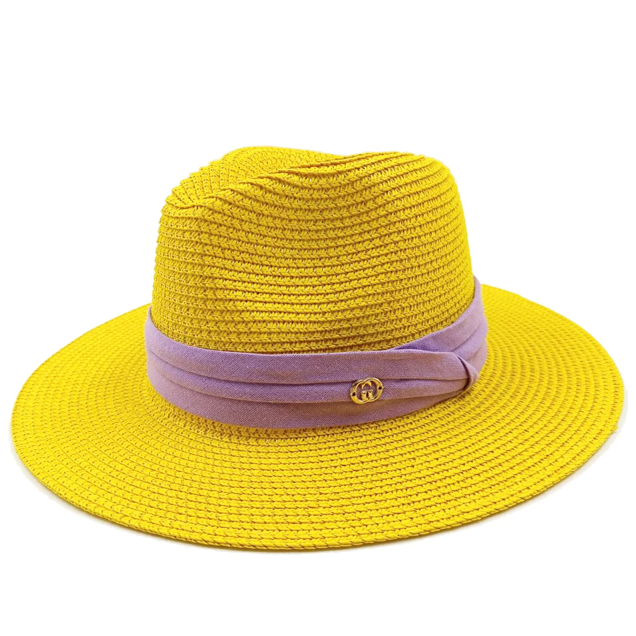 Summer Straw Hat New Colorful Ribbon Letter C Accessories Sun Hat Outdoor Straw Hat Sun Beach Hat Men and Women Женская шляпа 