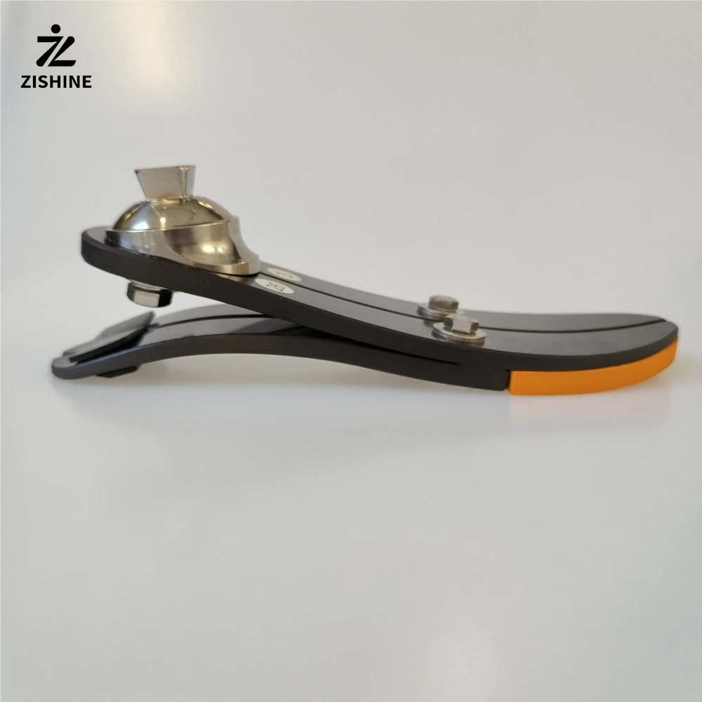 Durable Carbon Fiber Prosthetic Foot Plate Low Ankle Natural Motion Artificial Limb for Amputees 100kg Capacity Sizes 22-28cm