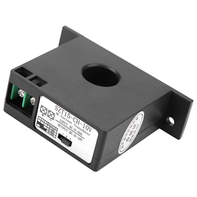 HRBAJ-Current Transducer Closed Loop Current Sensors Current Mutual Inductor AC 0-50A Todc 0-10V SZT15-CH-10V Sensing Relay