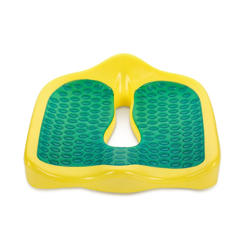 Comfy Coccyx  Buttocks Gel-Enhanced Car Bus Driver Seat Cushion for School Students Short People Memory Foam