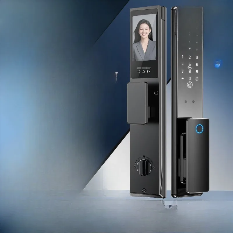 

Automatic palm vein smart door lock 3D facial recognition fingerprint lock anti-theft door household electronic password lock