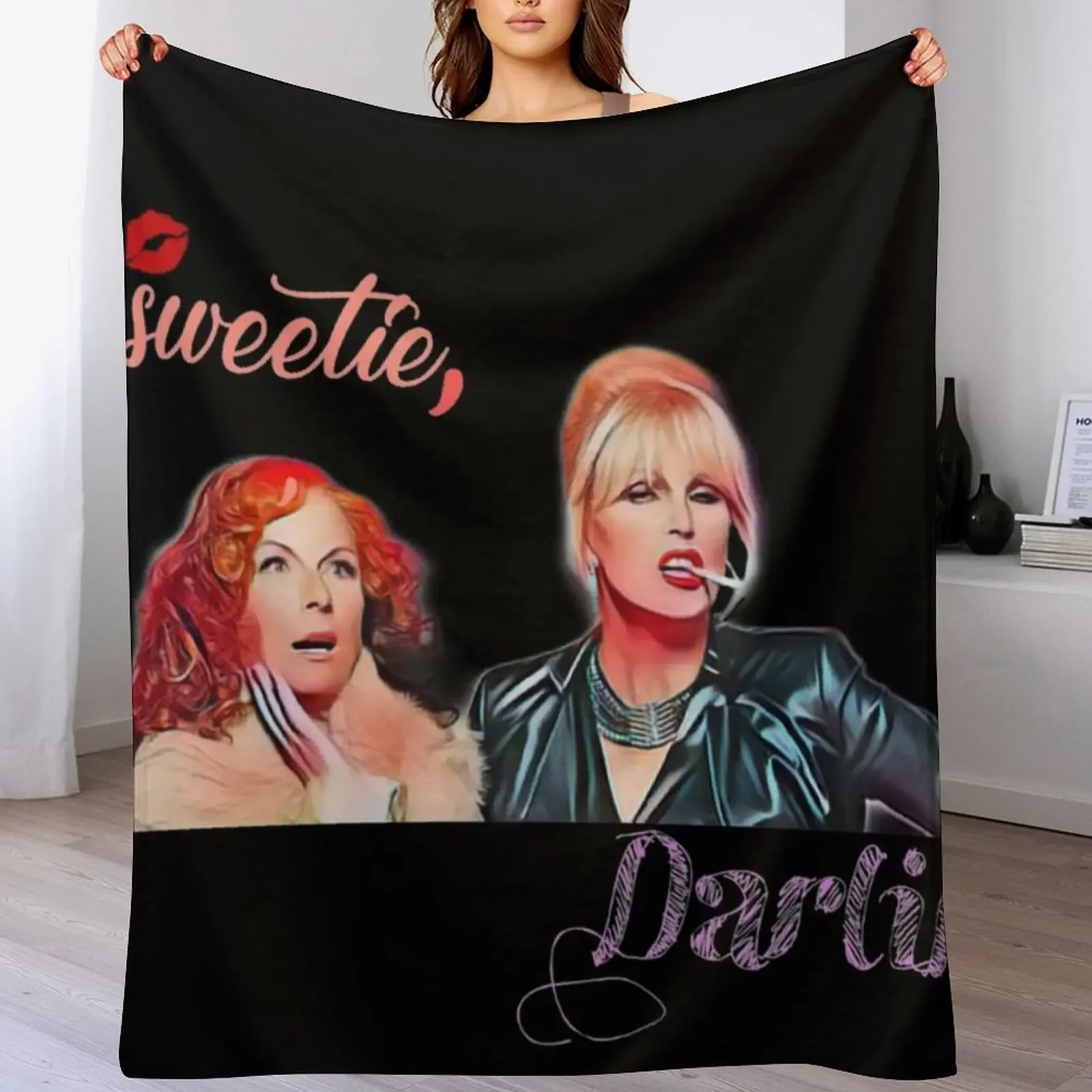 

Absolutely Fabulous Darling Throw Blanket Heavy for babies Furrys Decorative Beds Blankets