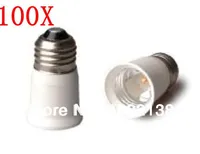 100pcs E26 TO E26 LED Light Bulb Lamp Adapter Socket Lamp Holder Converter Free Shipping With Tracking No.