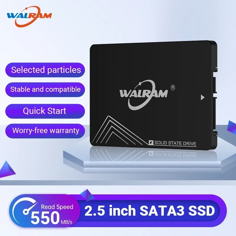 

WALRAM 2.5 SATA 3 SSD 1 ТБ Жесткий диск 2 ТБ 512 ГБ 500 ГБ 480 ГБ 256 ГБ 240 ГБ 128 ГБ 120 ГБ SSD 1 ТБ 512 ГБ SATA3 HDD для ноутбуков и настольных компьютеров