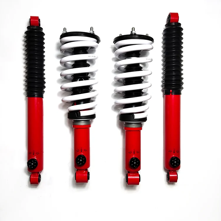 

High Quality 2inch L200 Front and Rear 4x4 Off-Road Shock Absorbers 6 Level Adjustable Gas Shock Red