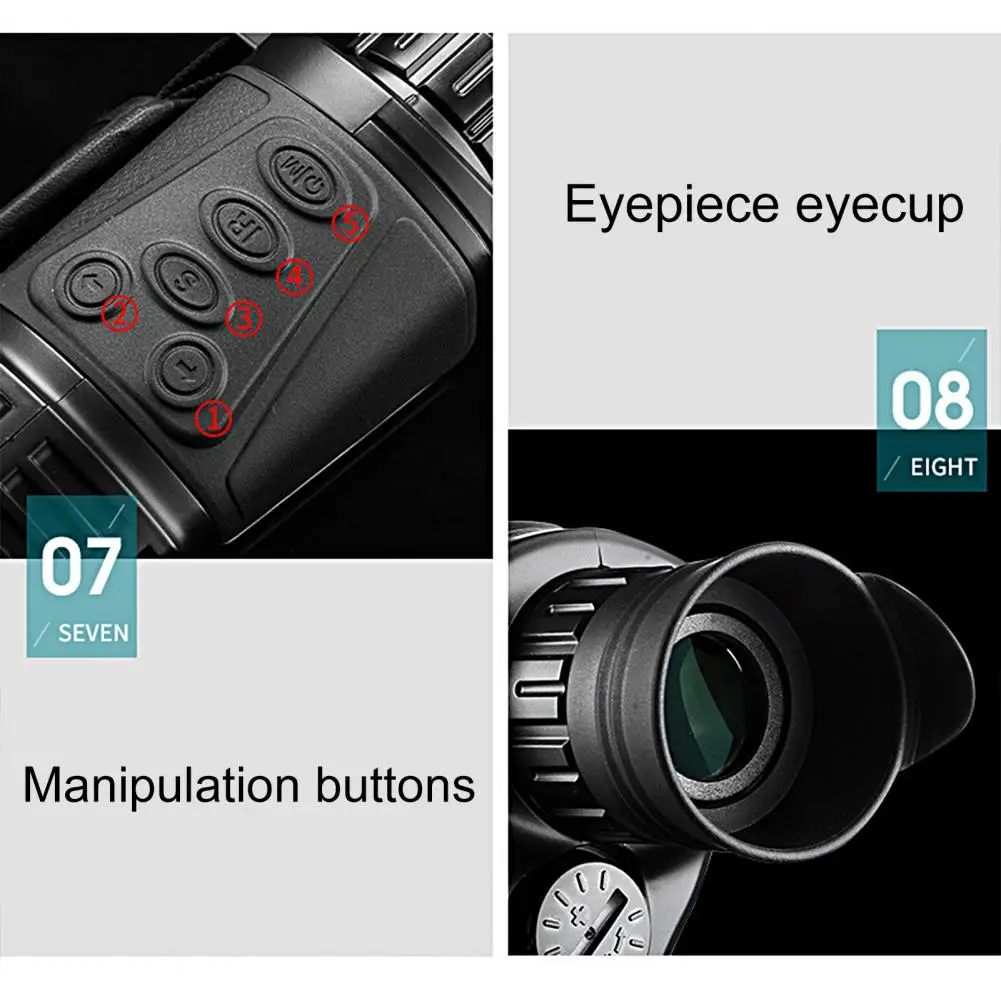 

Hiking Monoculars Portable Waterproof Recording Clear View Mini Monoculars Camera Monocular Telescope for Outdoor