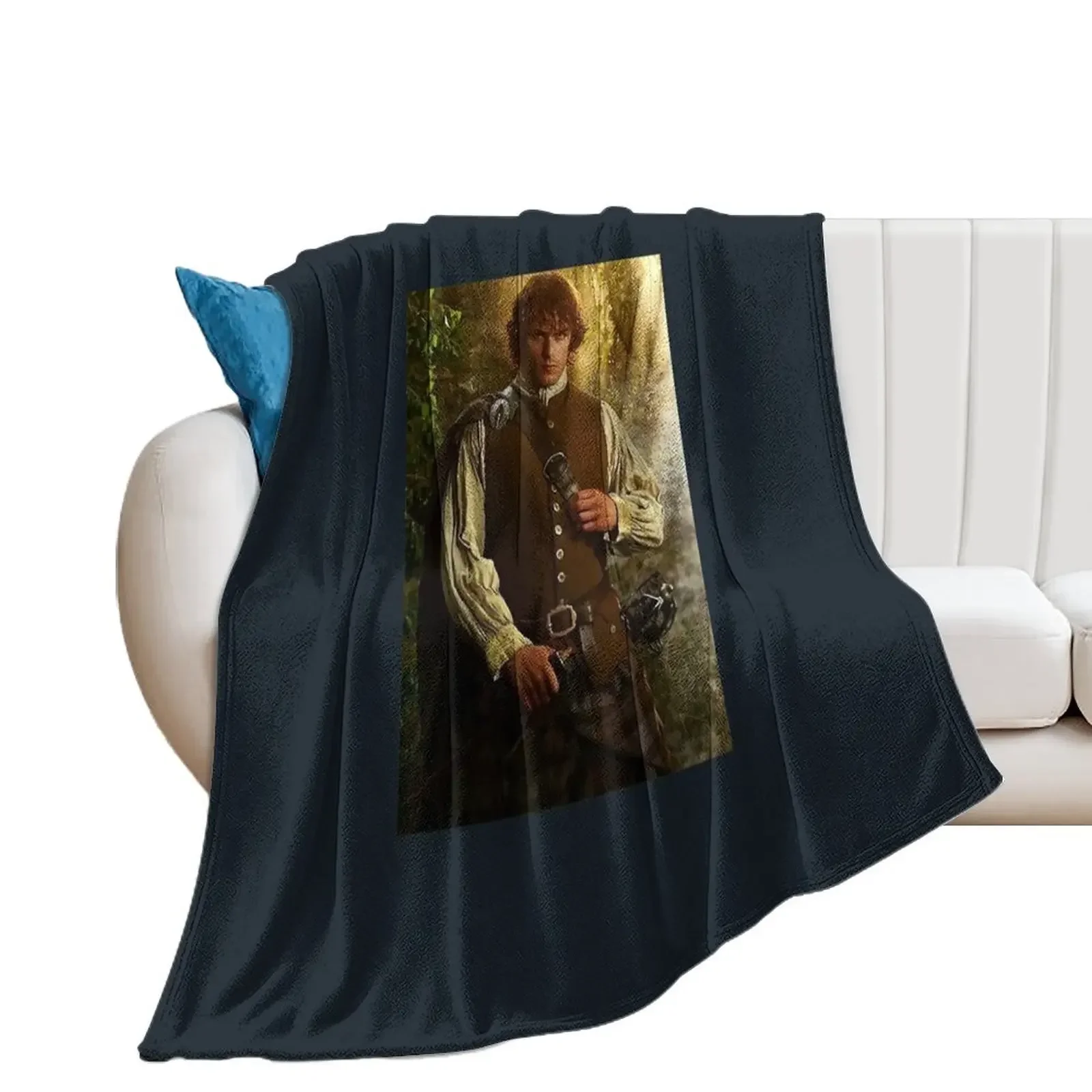 

Sam Heughan Throw Blanket Blankets For Baby Loose blankets and throws Blankets