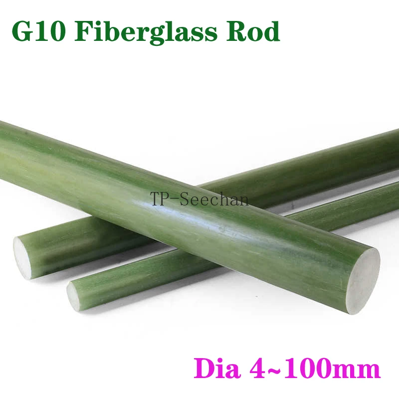 

Fiberglass Rod G10 Glass Fiber Insulation Soild Rod FR4 Epoxy Resin Rod Green 3240 Epoxy Glass Fiber Bar Dia 6mm~100mm