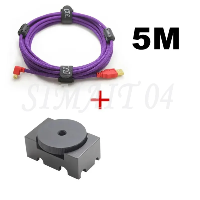 USB 2.0 Mini USB 8Pin Data Shooting Cable for SLR Camera Computer Compatible with Canon 5D2 5D3 1DX 6D2 1D3 Nikon D3SD